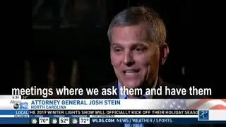 Attorney General Josh Stein Defends Health Care in Western North Carolina - WLOS 11.14.2019