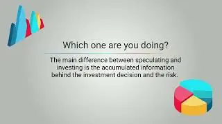 Investing vs. Speculating?