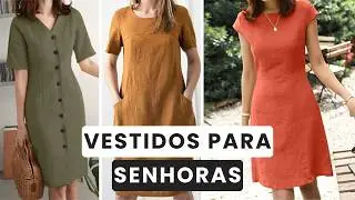 VESTIDOS PARA MULHERES COM MAIS DE 40, 50, 60, 70 ANOS - Tend&ecirc;ncias de Moda 2025