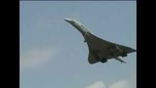 Landung der letzten französischen Concorde in Söllingen am 24.6.2003