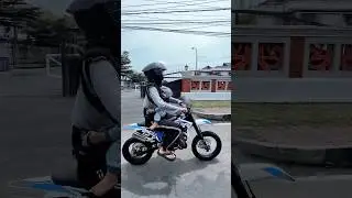 Tes jalan mini trail SE 50cc 2tak #imr454 #Se50cc #motorminimajalengka #berkahmotormini