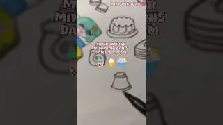easy drawing #foodillustration #shorts #short #drawing #youtubeshorts #marker #spidol #tranding #art