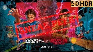 FIRST LOOK DEAD BY DAYLIGHT (STRANGER THINGS CHAPTER 2  LAUNCH TRAILER – 4K HDR)