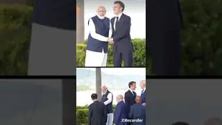prime minister of India Narendra Modi always on action in G7 summit  meeting #ashortaday #facts