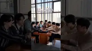 BTS members enjoying Bibimbap on the 1B Spotify plaque is so funny #bts #shorts
