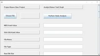 MALT -  Malware Analysis Desktop Application | Java + MongoDB