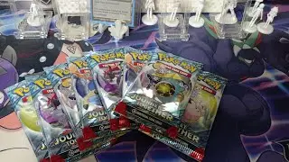 Pokemon card opening Journey Together  loos pack 13 from Eteleon card collector