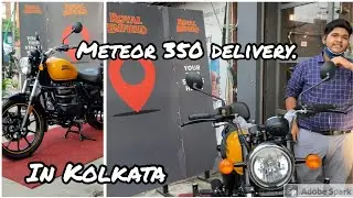 Meteor 350 Delivery in Kolkata | Bong MotorTales