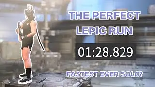 Void Erosion Purge Challenge Stage 5 - Lepic 1:28 // (Fastest Ever Solo Run)