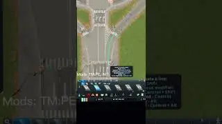 The perfect #roundabout #citiesskylines #gaming #citiesskylinesgame #viral #traffic #fixing