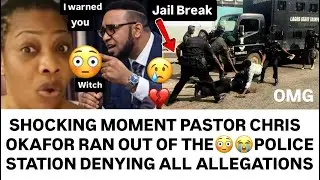 Shocking Moment Pastor Chris Okafor Ran Out Of The Police Station After He Denied All Allegations😢