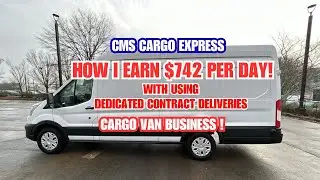$742 made in a Day - Cargo Van Business