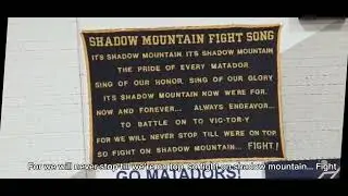 Shadow mountain high school fight song with lyrics 