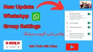 WhatsApp group setting| WhatsApp group setting 2023|WhatsApp group setting in urdu Hindi