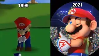 Mario Golf - Evolution Of All Intros (1999-2021)