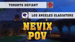 NEVIX DVA POV ● Toronto Defiant Vs Los Angeles Gladiators ● [2K] OWL POV