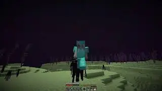 scary enderman chase scene