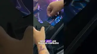 Try this knife less tape trick!