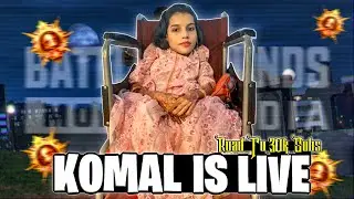 BGMI LIVE TEAMCODE WITH SUBS✨ KOMAL YT ✨SPECIALLY ABLED GIRL GAMER #shortsfeed #shortslive
