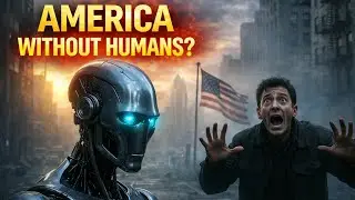 The Last Human in Robot America | AI Sci Fi Short Film #aiart #aistory#futureamerica #animation