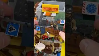LEGO fallout rooftop settlement 🏠🧟&zwj;♂️