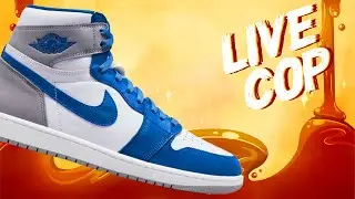 LIVE COP: Air Jordan 1 True Blue