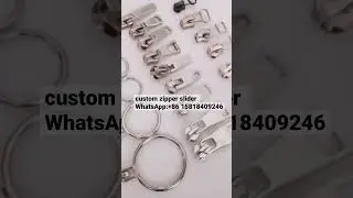 Custom zipper slider.zipper and garment bag accessories supplier in China
