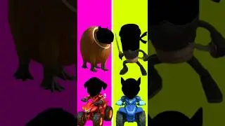 Wrong Eyes 👀 Paw Patrol Marshall vs Paw Patrol Chase vs Brainrot Extension vs Association Cappuccino