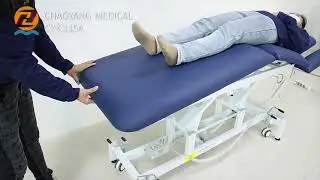 Electric adjustable physiotherapy bed treatment table with 2 motors CY-C115A