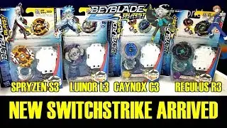NEW SWITCHSTRIKE WAVE 4 SPRYZEN S3 LUNIOR L3 CAYNOX C3 REGULUS R3 REVIEW BATTLE