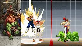 Ikemen Go Red Tournament HDBZ, Capcom, SNK VS W.I.P