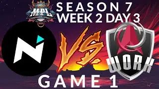NXP VS WORK GAME 1 &bull; NEXTPLAY SOLID VS WORK AUSTER FORCE &bull; MPL PH SEASON 7 WEEK 2 DAY 3