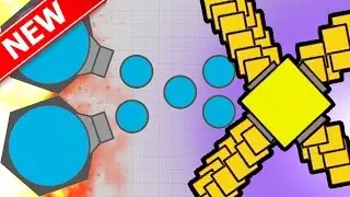 DIEP.IO BRAND NEW UPDATE - MAX LEVEL 75 DOMINATOR - BECOMING THE GUN ON DOMINATION!! NEW UPDATE!
