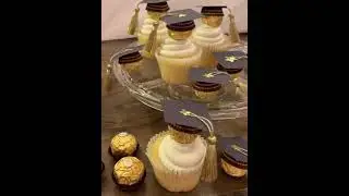 how to make paper graduation cap | Cutest Graduation Cupcake Toppers! | Cutest Graduation Topper