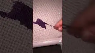 Alaska cross stitch 🏔️