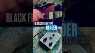BLACK FRIDAY SALE 2025! $125 FUZZ! Preorder now open! #fuzz #guitar #pedals #tonebender