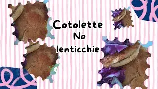 Cotolette di lenticchie rosse decorticate facili da fare e buonissime  #veg #vegetariane #facili