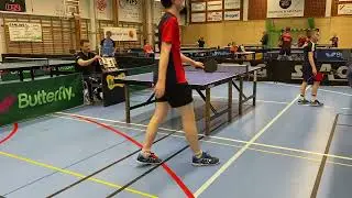 Zac vs Simon Bjerking herrsingel 1 kvartsfinal