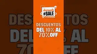 Se viene el DonWeb Sale💥6, 7 y 8 de Noviembre. #shorts