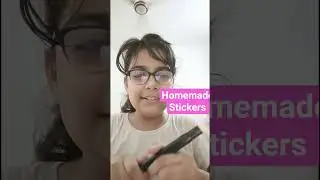 homemade stickers how do you like this stickers if you like this video please like subscribe