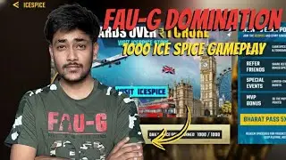 ❄️ 1000 Ice Species Ka Sangharsh | FAUG Domination Fight 🔥