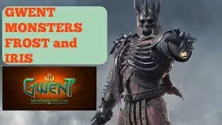 Gwent Witcher Card Game - Eredin Frost Iris monster Deck