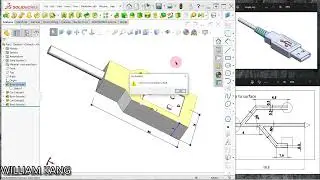 SolidWorks tutorials 61 How to use extrude from offset option
