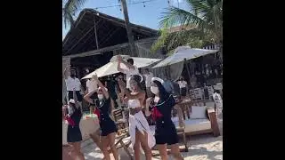 Bagatelle in Tulum day beach party