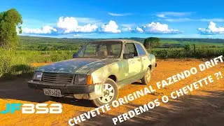 CHEVETTE ORIGINAL FAZENDO DRIFT, PERDEMOS O CHEVETTE ?!