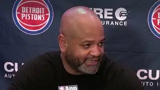 JB Bickerstaff PostGame Interview | Detroit Pistons vs Cleveland Cavaliers