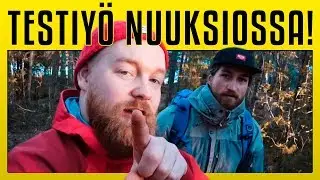 Kev&auml;&auml;n ensimm&auml;inen telttay&ouml;! // Nuuksio