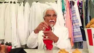 COLONEL SANDERS ASMR VIDEO 03 POCKET SQUARES