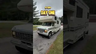 First Day of Renovating Our Vintage RV! #rvrenovation #tinyhomeonwheels #diy #rvmakeover
