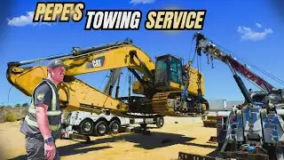 Unser SCHWERSTER Lift aller Zeiten &ndash; einen 69 Tonnen CAT Bagger heben